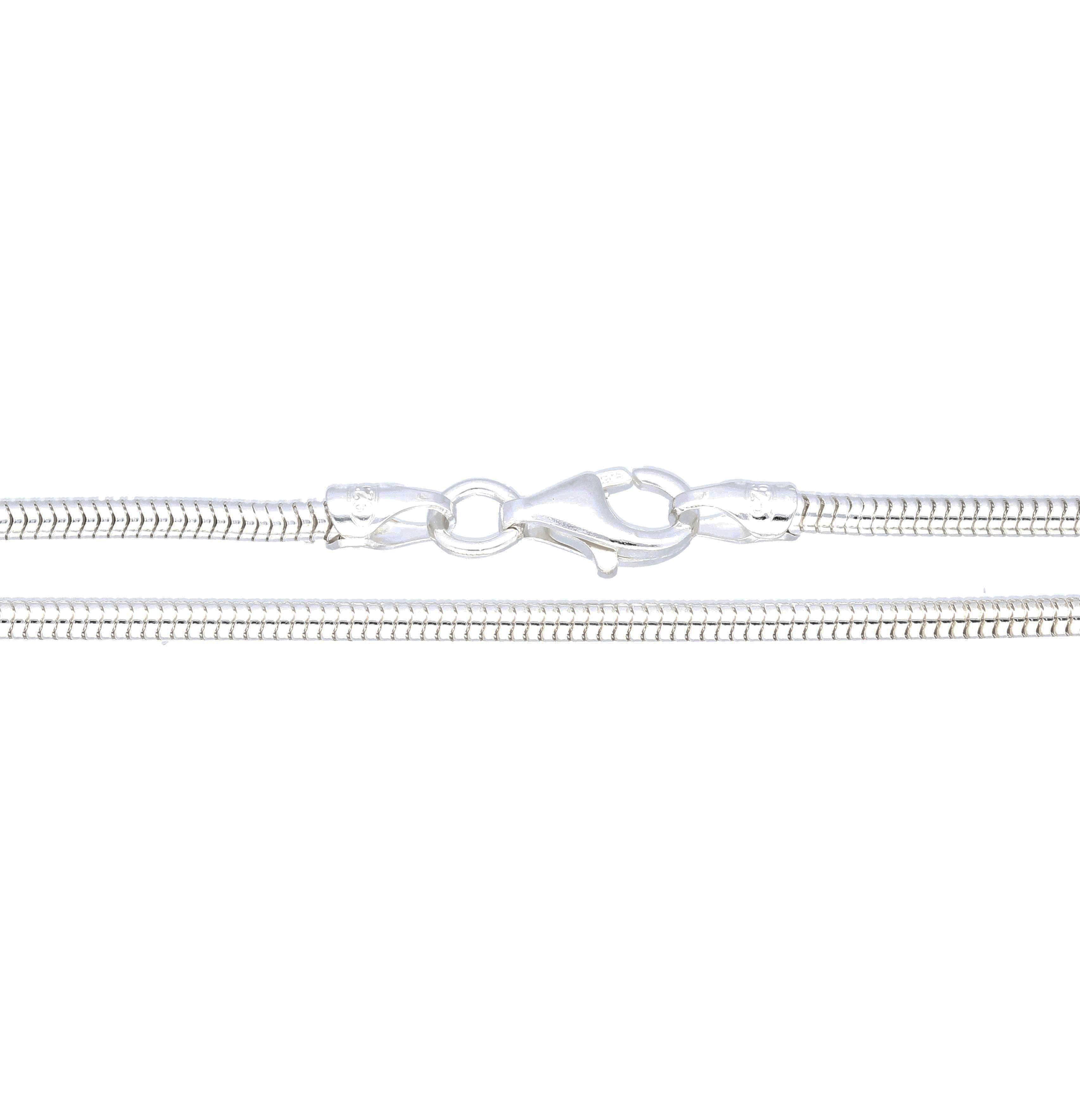 Silver Insanity - Wholesale Link & Chain Necklace - Flex Snake Chain, Anti-Tarnish Sterling Silver, Made in Italy7