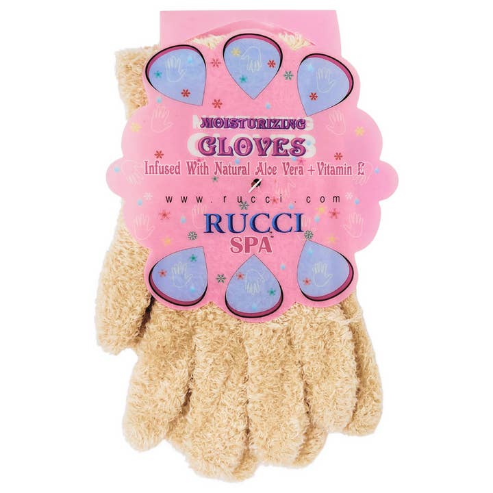 RL442/BG Plüsch Aloe Feuchtigkeitshandschuhe – Hydratisierende Spa-Handpflege für den Großhandel von Rucci Professional
