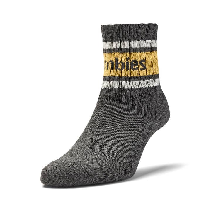 Gumbies – wholesale Socks – Men's – GUM Crew Sock - Men's - Grey & Curry3
