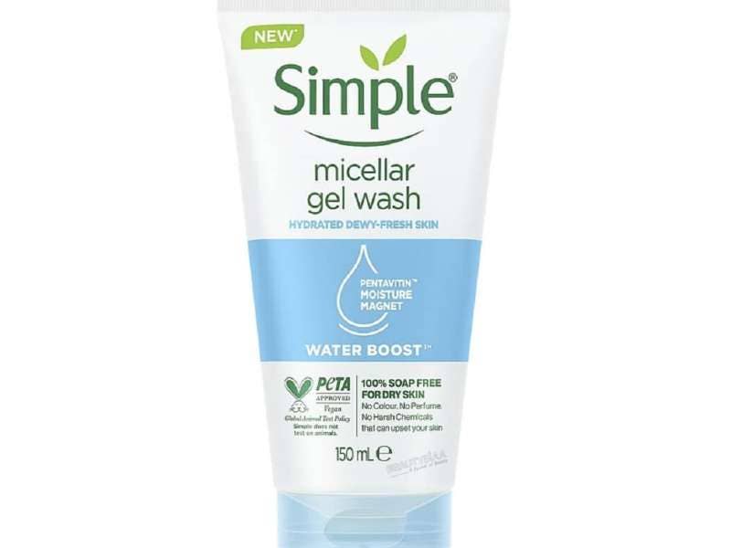 Bam Deals – wholesale Facial cleanser – Simple Water Boost Micellar Gel Facial Wash, 5 oz1