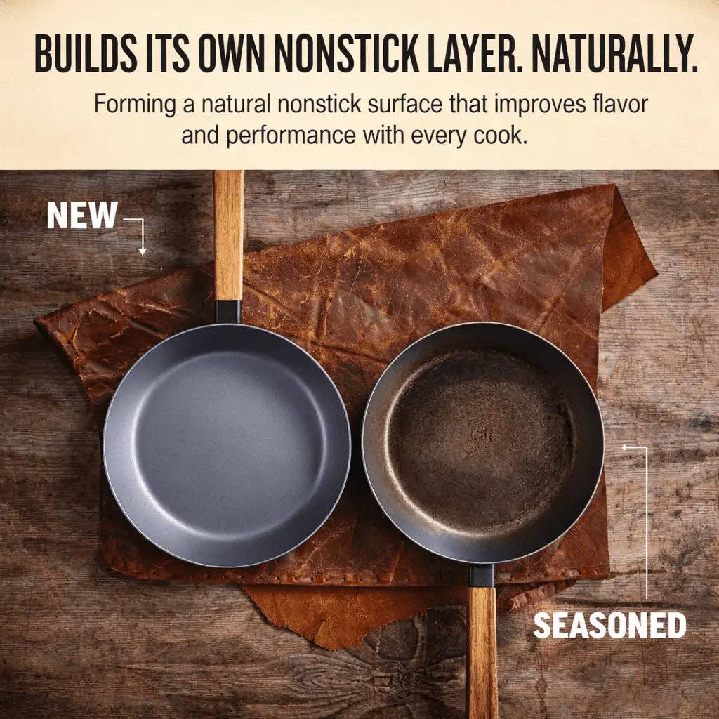 Alva Cookware - Wholesale Wok - Forest Wok — 12"3