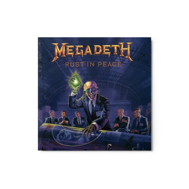 Hyper Iconic - Wholesale Art Print - Megadeth - Rust in Peace HD Metal Wall Art