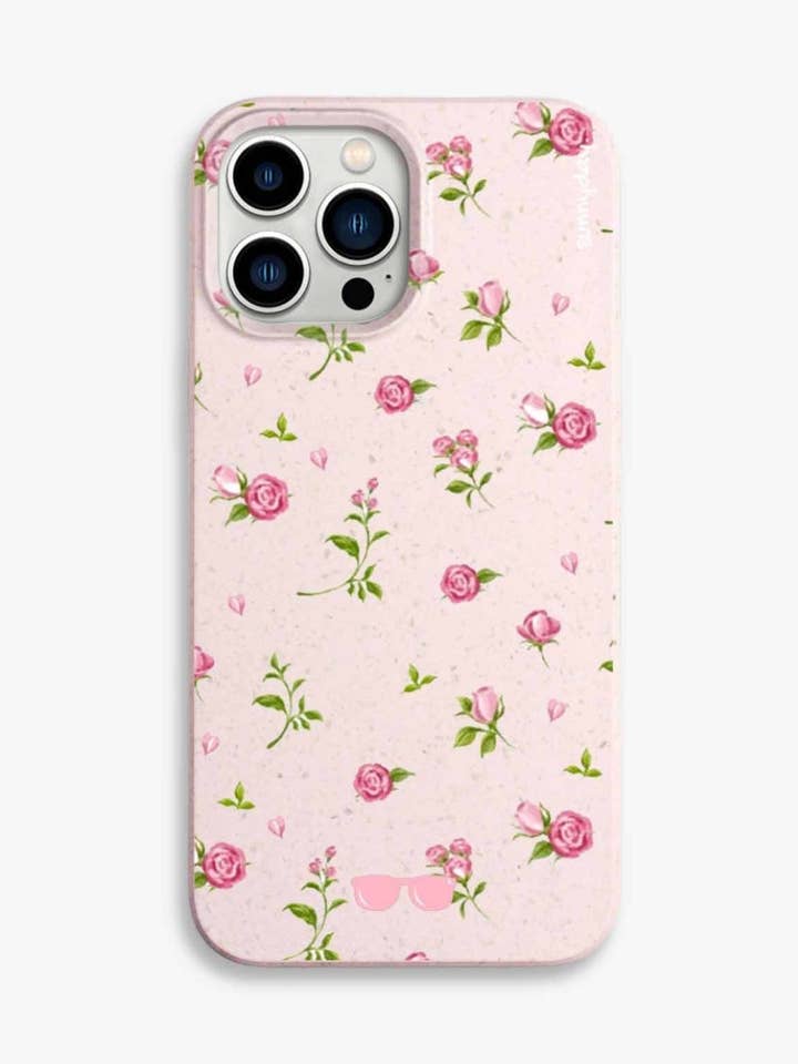Mooi iPhone-hoesje op plantaardige basis van Wild Rose voor wholesale door SUNNYDAY
