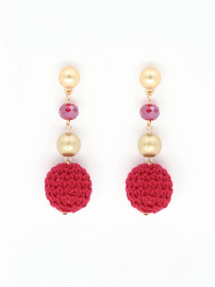 Victoria Moda - Wholesale Dangle Earrings - Long Crochet Earrings2