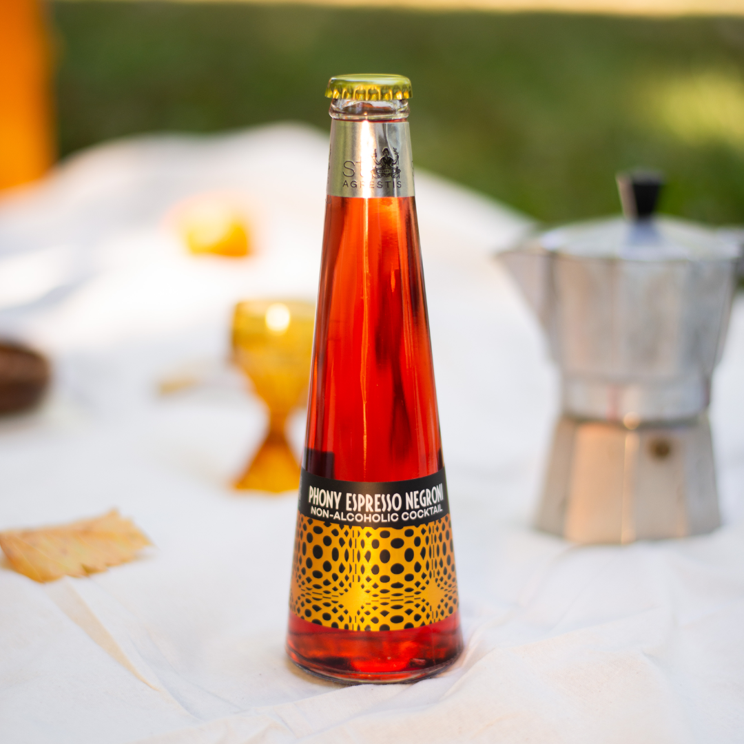 St. Agrestis - Wholesale Non-Alcoholic Aperitif/Mocktail - St. Agrestis Non-Alcoholic Phony Espresso Negroni®.0