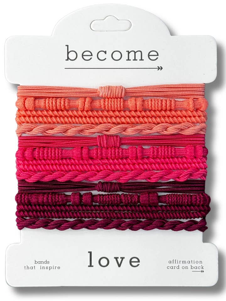 Fasce per capelli Love per la vendita all'ingrosso da parte di Become Bands