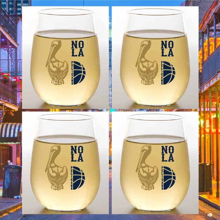 Wine-Oh! - Wholesale Wine Glass - CLOSEOUT LOUISIANA Assorted Unbreakable Plastic Wine Glasses16