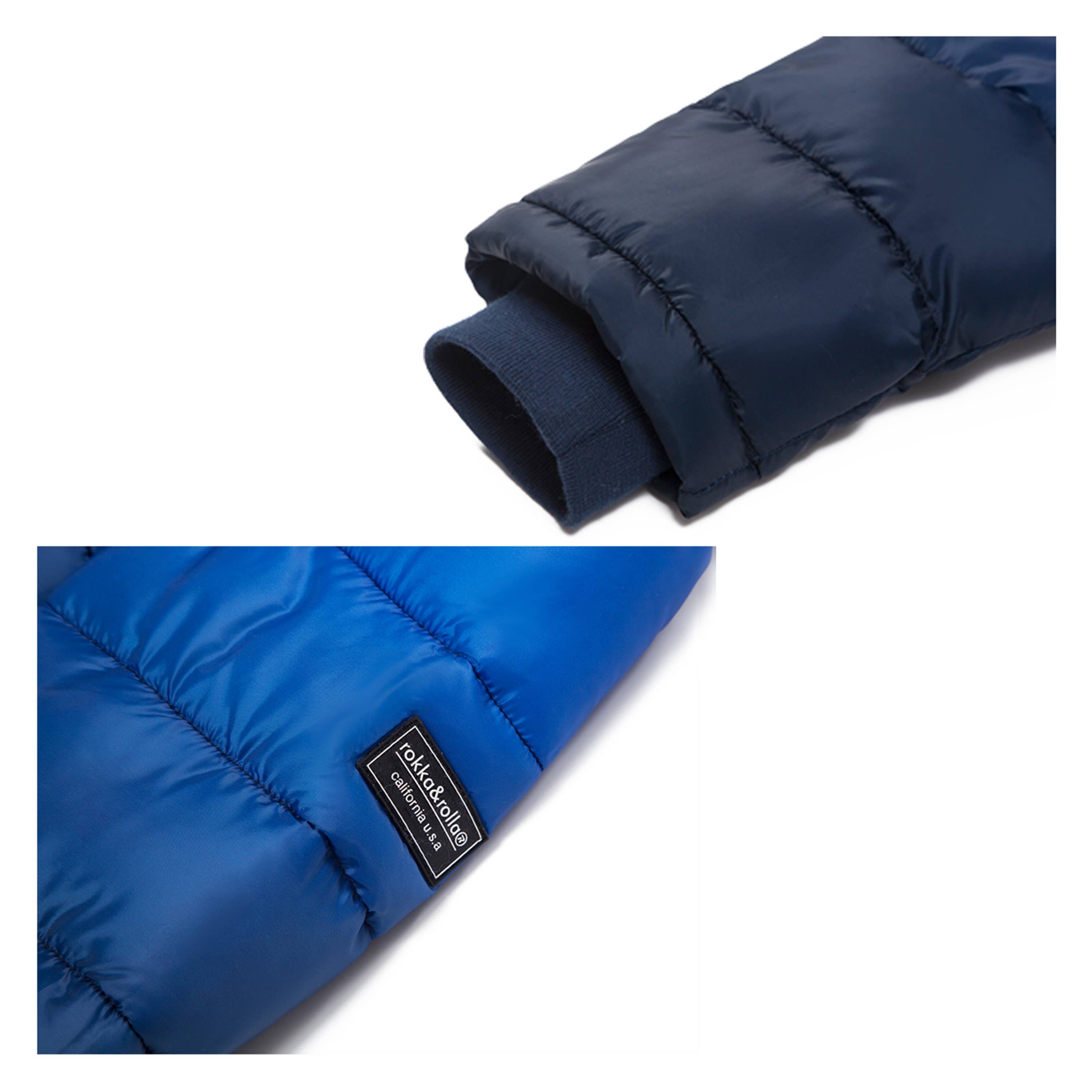 Rokka & Rolla - Wholesale Puffer Jacket - Kids - Boys' Heavy Winter Puffer Coat Bubble Jacket10