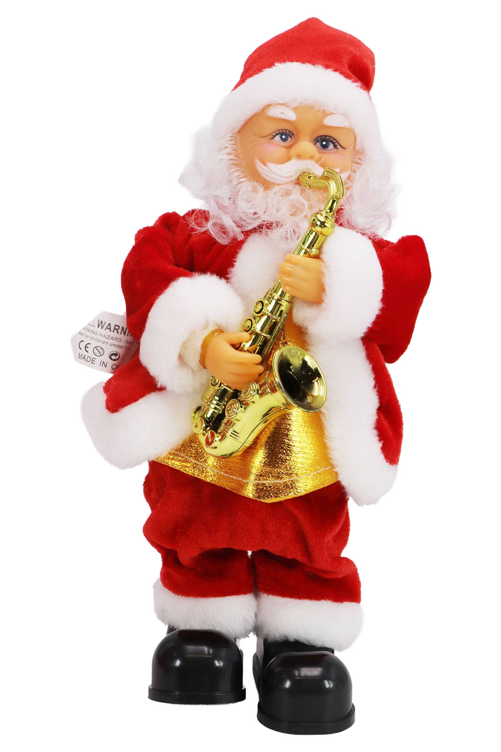 ZOALS GETOOND Dansende Muziek Kerstman Tafelblad Decoratie voor groothandel op Faire3