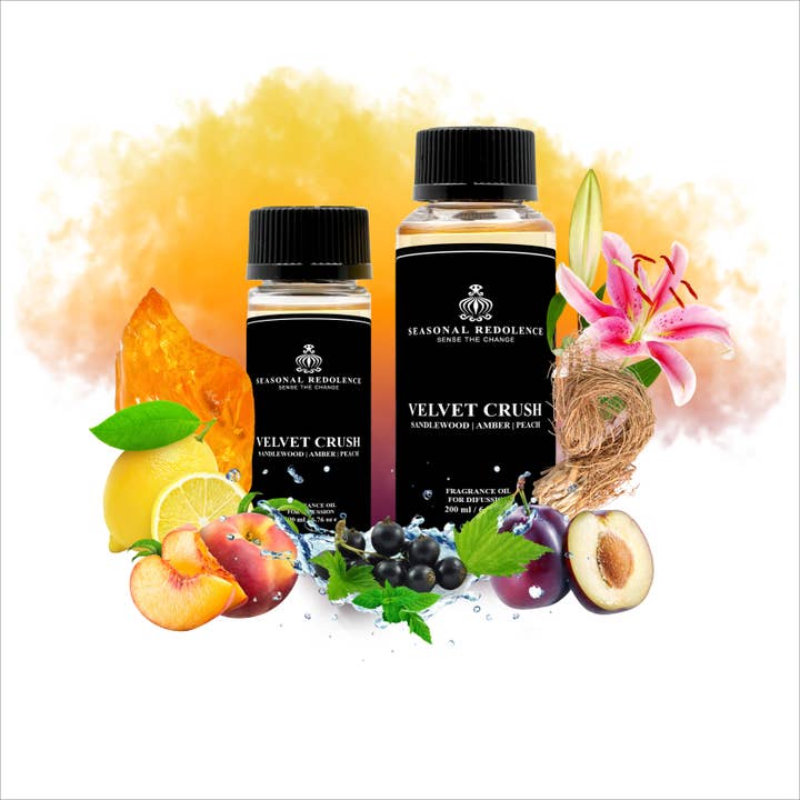 Velvet Crush Luxe Huisgeurverspreider Scent voor wholesale door Seasonal Redolence