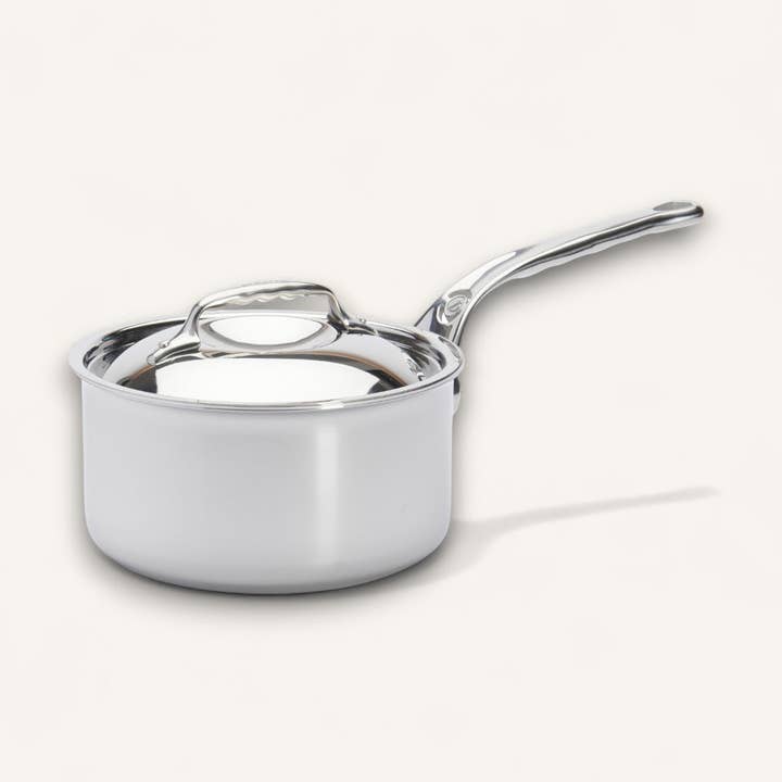 AFFINITY 5-ply Stainless Steel Saucepan with Lid for wholesale by La Brigade de Buyer