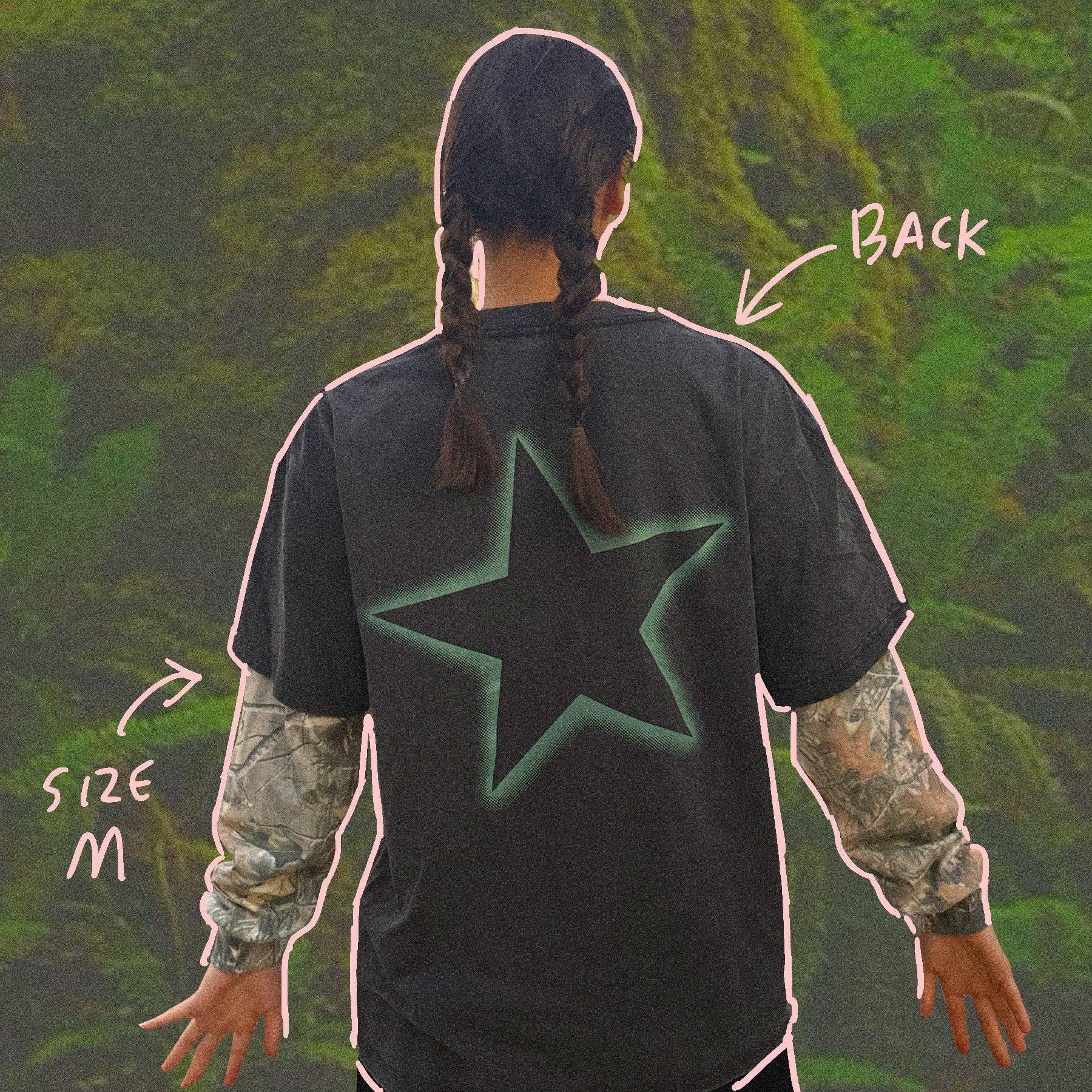 kuru731 - Wholesale Screen Printed T-Shirt - Women's - "Vintage" Anime Con Long Sleeve *Version 2*1