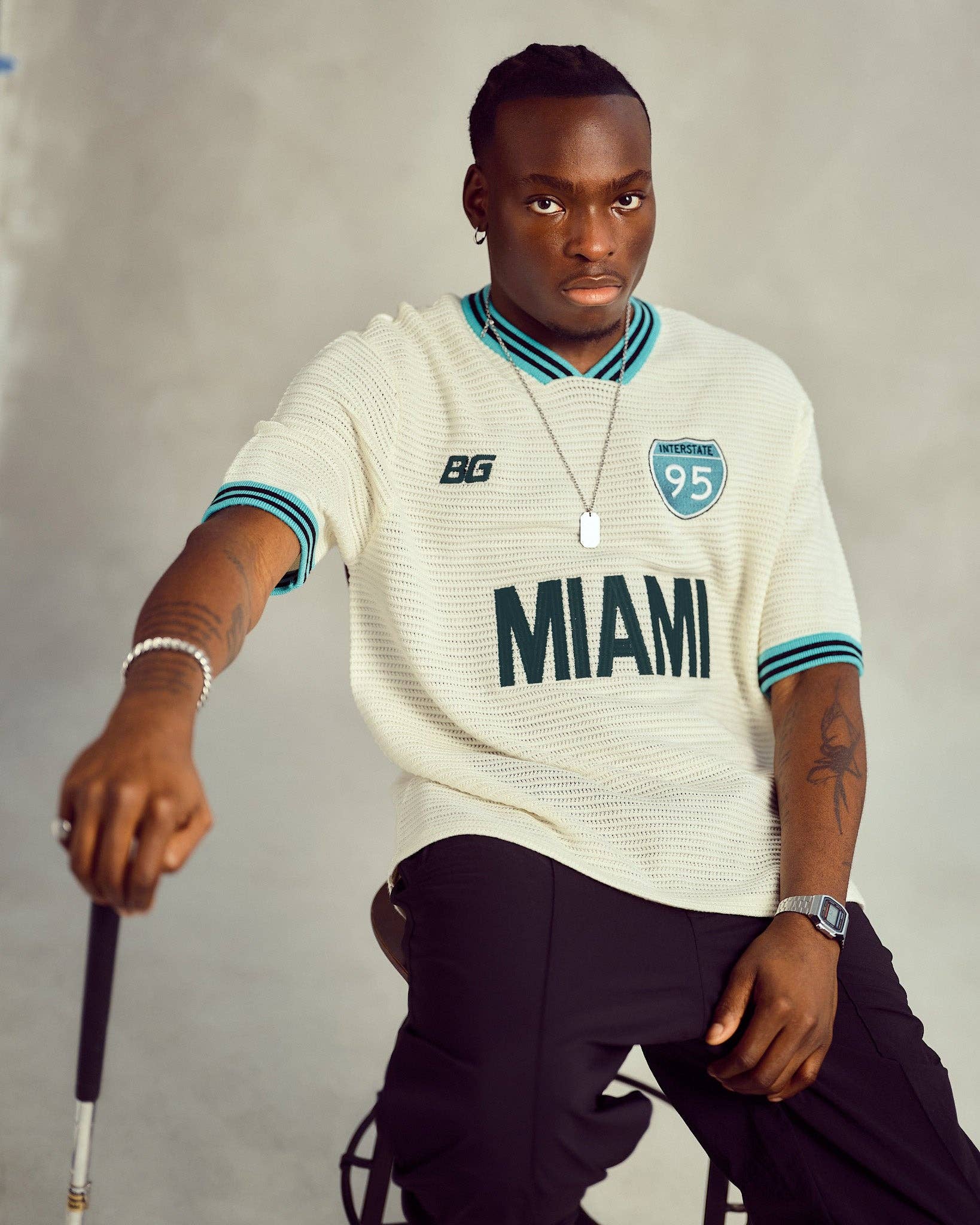 Bold Golf - Wholesale Jersey - Men's - Light Knit Football Jersey5