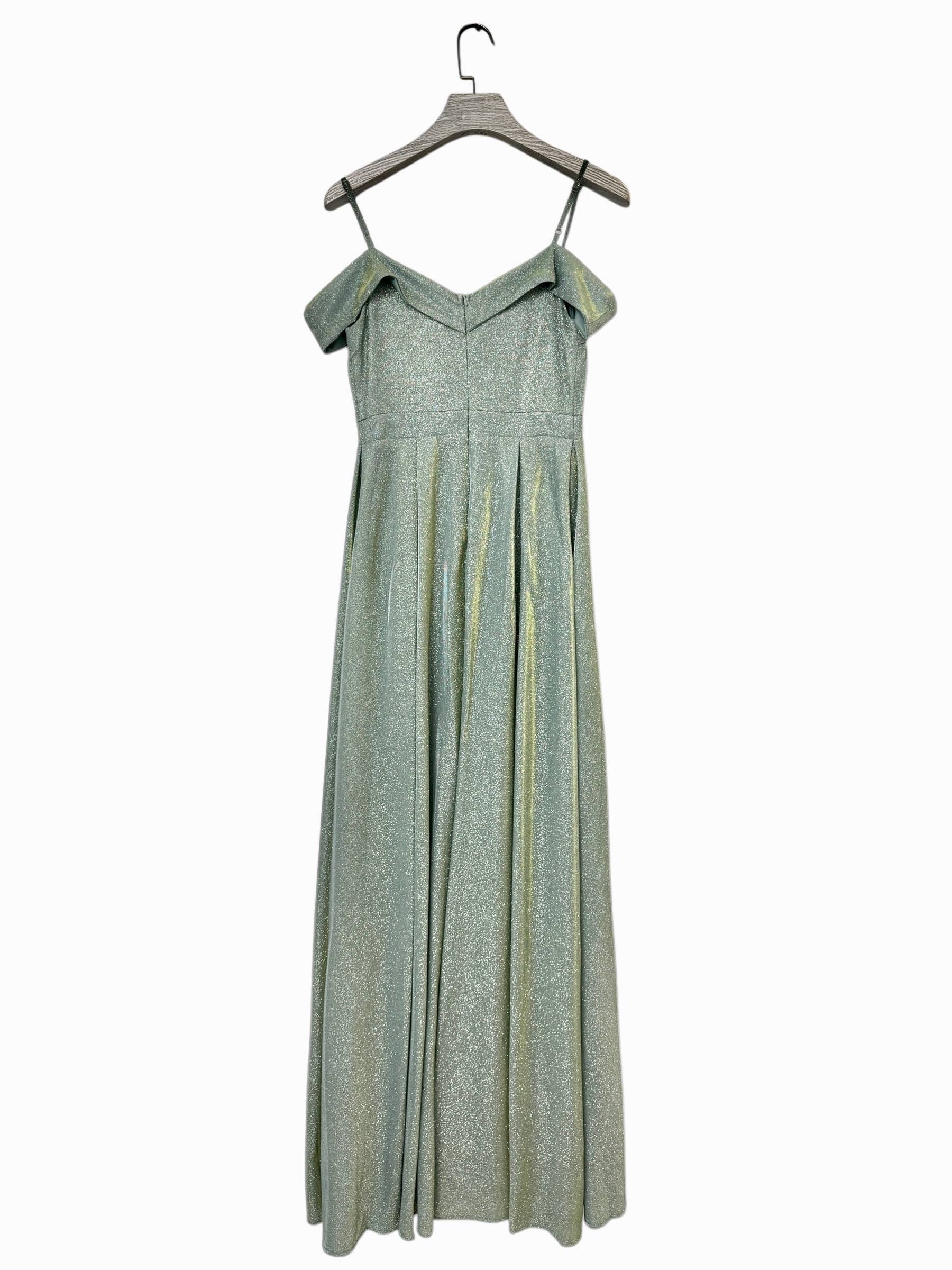 Lautinel - Wholesale Gown - Women's - Boat Neck Sequin Long Evening Dress R183616