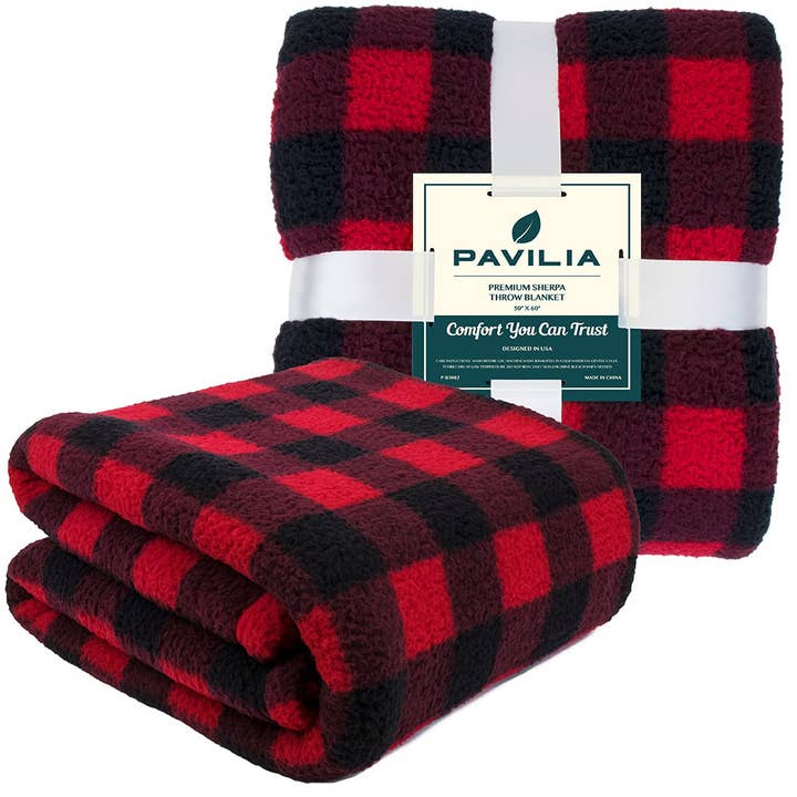 Pavilia - Wholesale Throw Blanket - Plush Shaggy Sherpa Blanket107