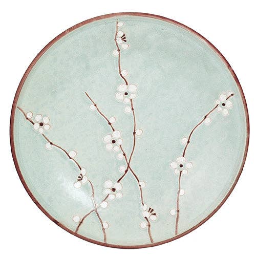 Urban Tokyo - Wholesale Dinner Plate - Soushun Sakura Cherry Blossoms 9.75"Dia Porcelain Round Dinn0