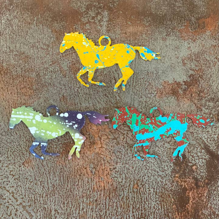 Horse Ornament for wholesale by Cut-n-rust LLC