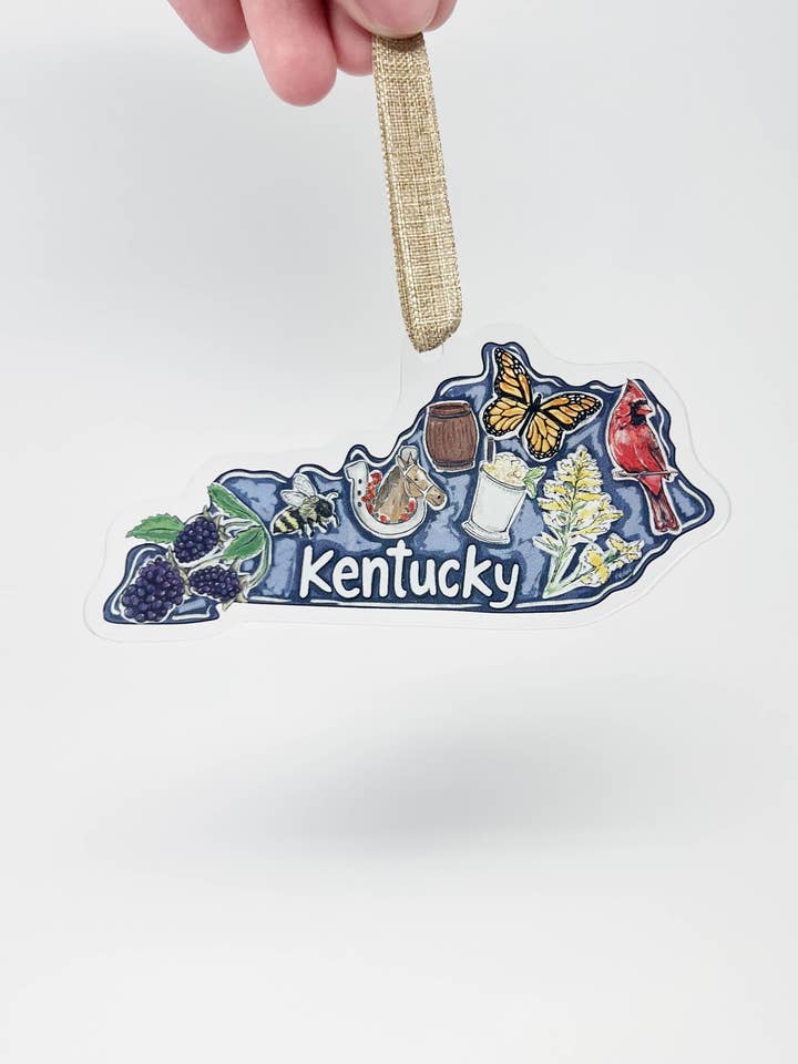 Acrylic Kentucky State Favorites Ornament and other Purchase Wholesale kentucky. Free Returns & Net 60 Terms on Faire trending on Faire.