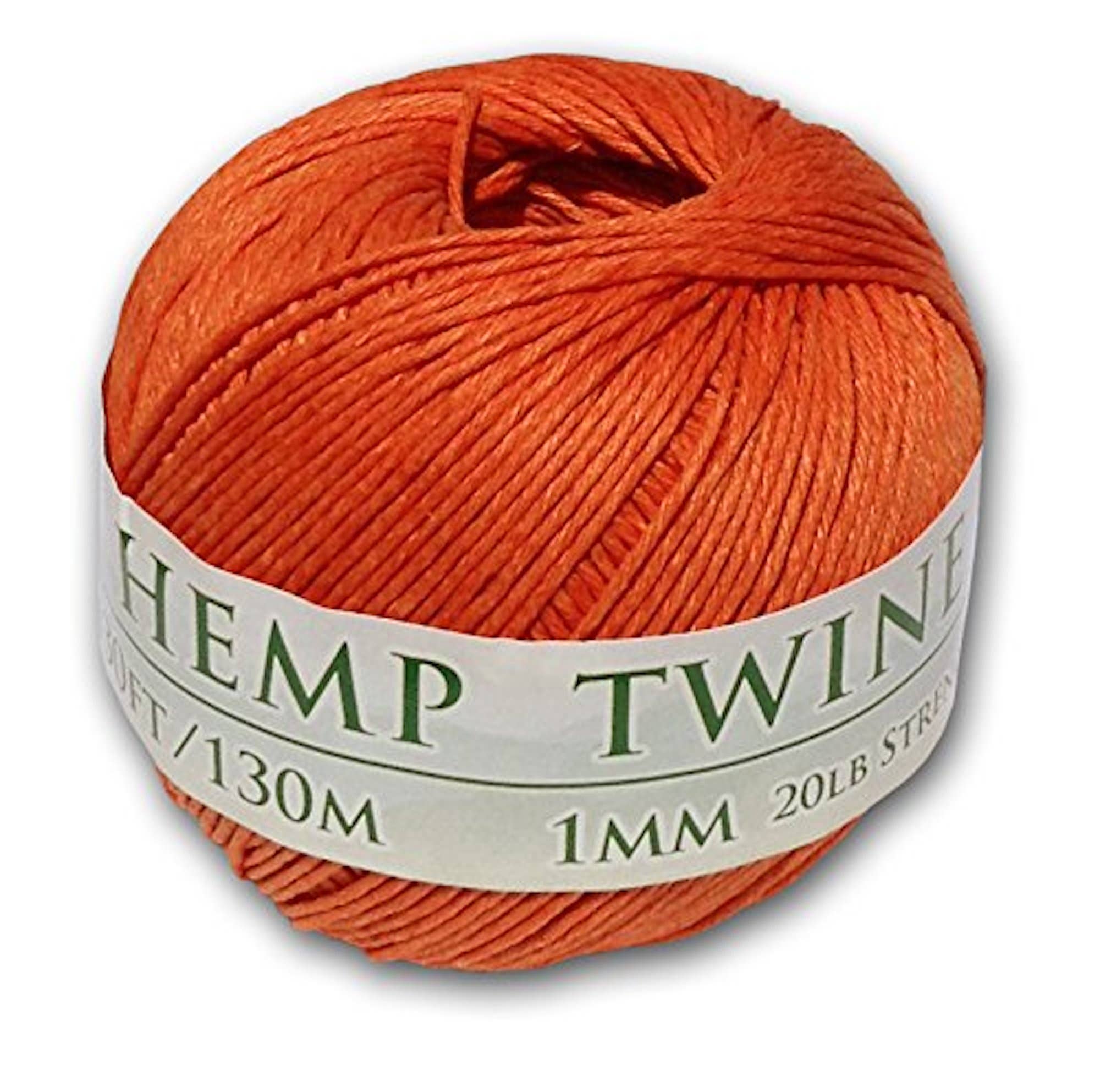 Hemptopia – wholesale Twine – Hemptopia Colored Hemp Twine Ball, 430ft, 100% natural2