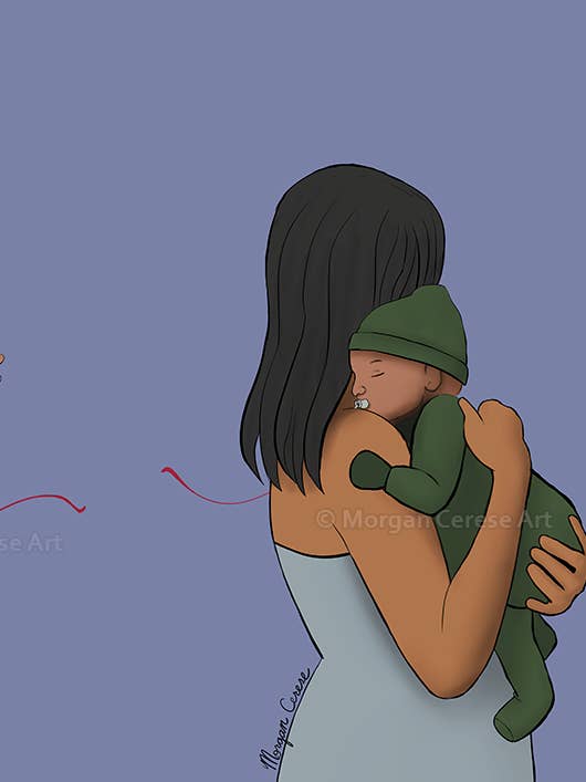 Breaking Generational Curses (Version 2) Kunstdruck für den Großhandel von Morgan Cerese Art