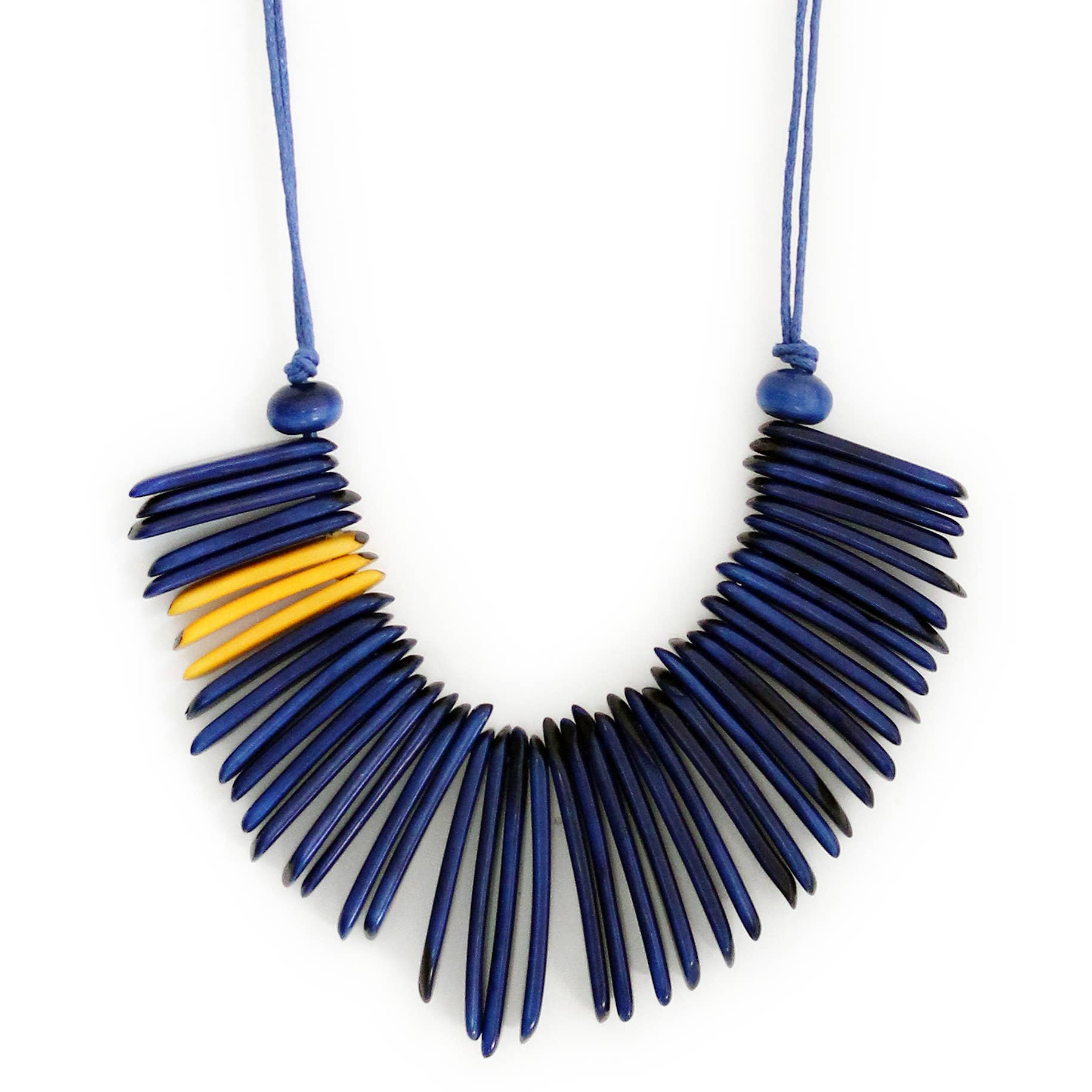 Muichic Natural Jewelry - Wholesale Jewelry Set - Tagua Jewelry Set, Fringe Tagua Necklace and Earrings 4