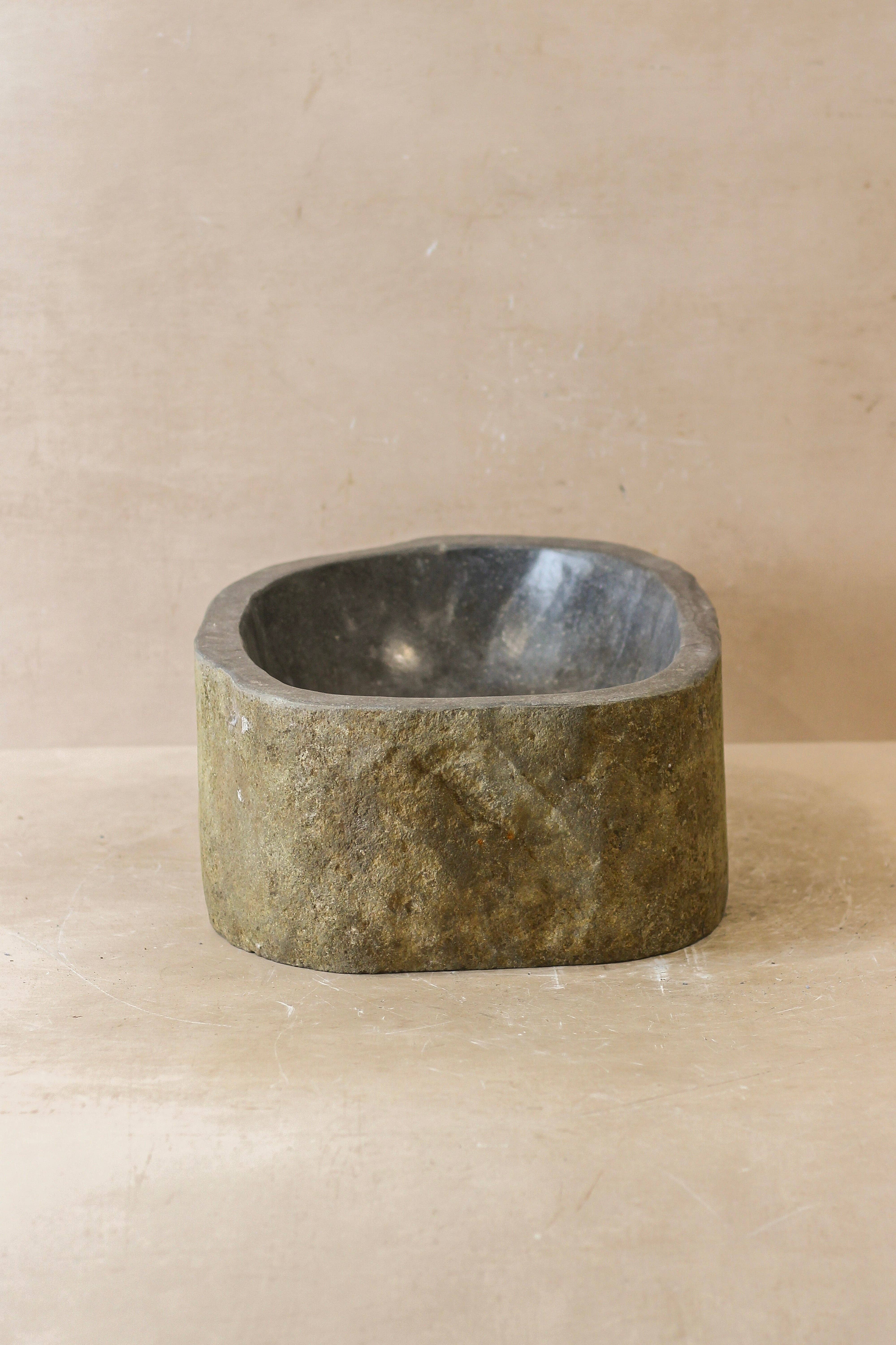 Botanical Boys - Wholesale Bathroom Accessory Set - Riverstone Wash Basin Sink - no 73