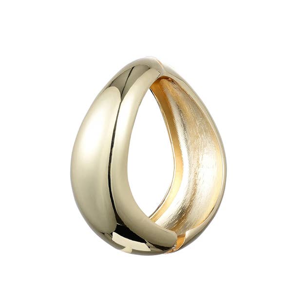 HoopLa - Wholesale Manchet-armband - Redactionele scharnierarmbanden 14K goud PVD - Gerecycled6