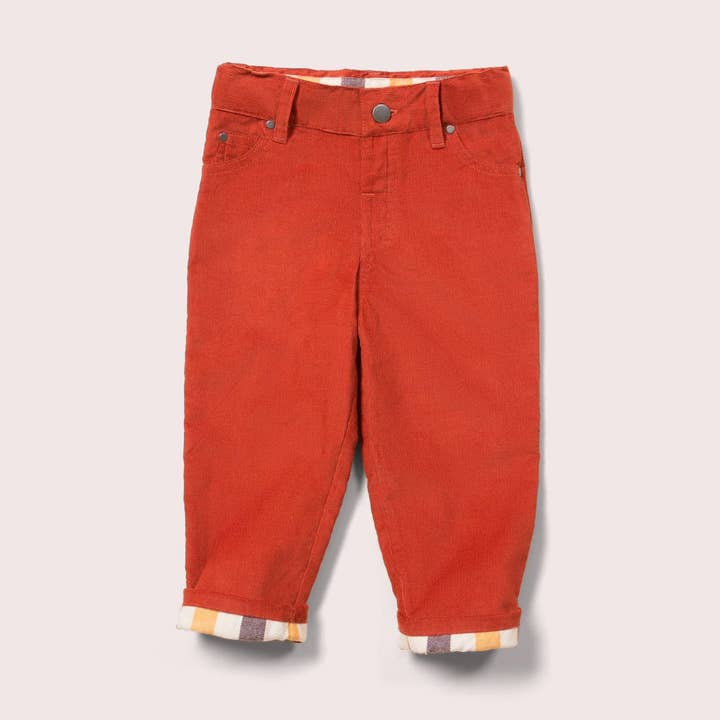 Brændt Okker Fløjlsbukser Adventure Jeans for engroshandel hos Little Green Radicals EU