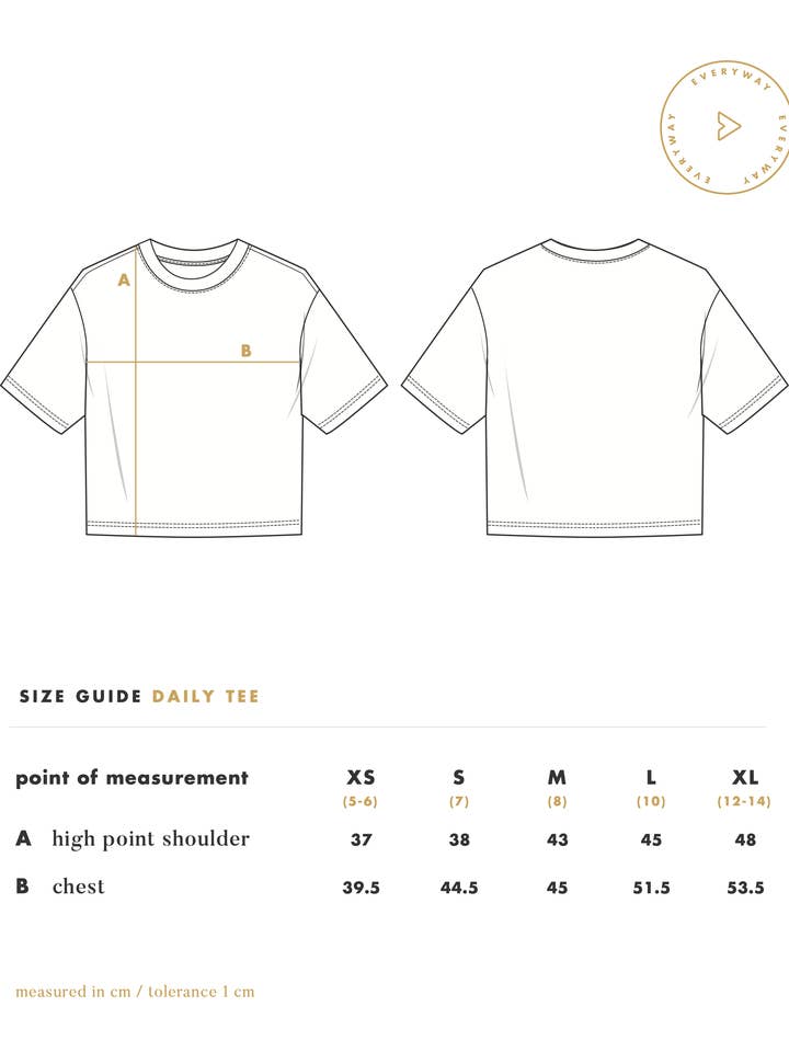 Everyway - Wholesale T-Shirt - Kids - Daily Tee in White4