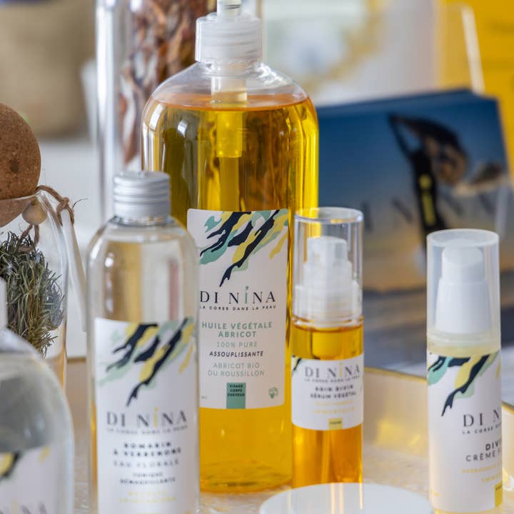 Di Nina – wholesale Bad- och kroppsolja – CABINE 100% ren aprikos massageolja 1 LITER