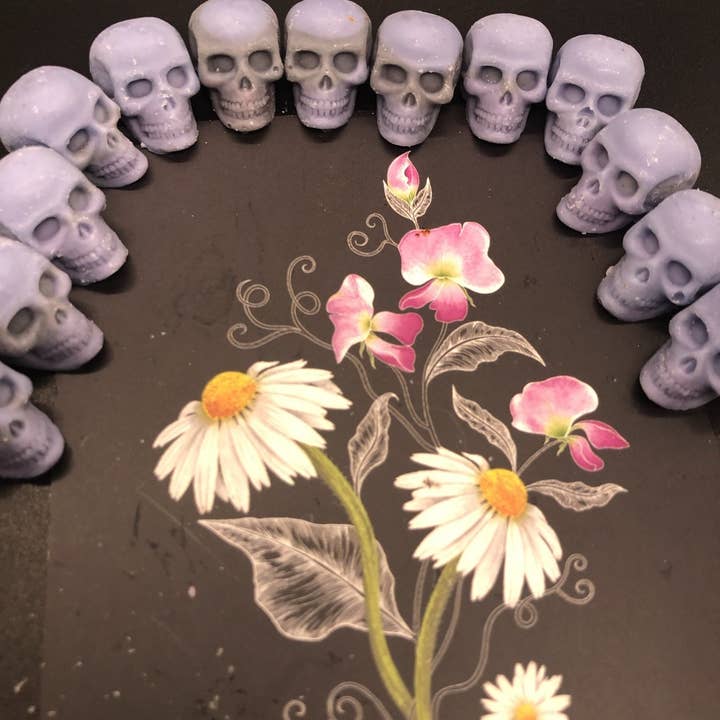 Rebel Potions - Wholesale Wax melt - Black Opium mini skull wax melts1