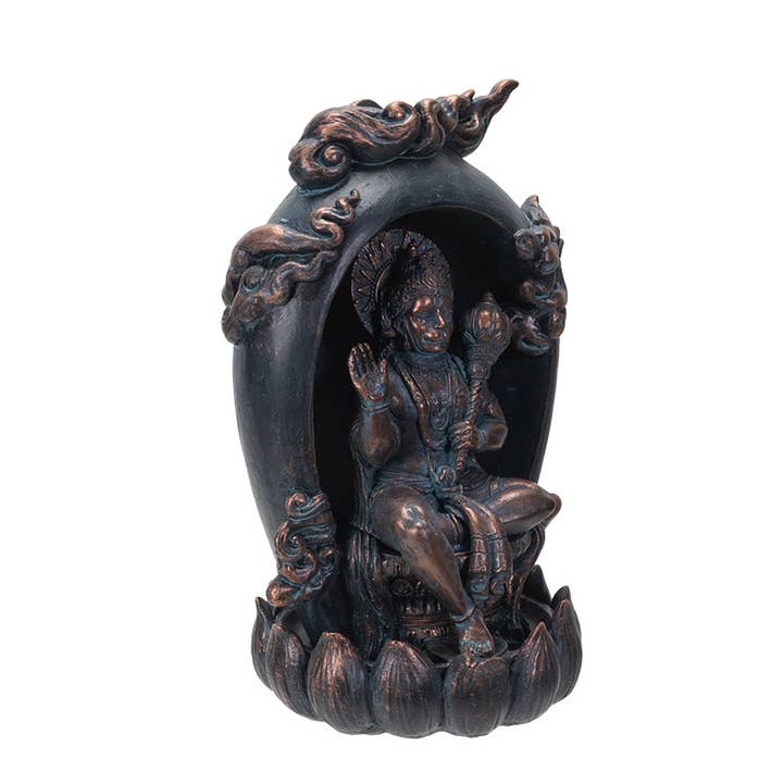 Pacific Trading - Wholesale Incense Holder - 14328 Hindu Hanuman Backflow Incense Burner