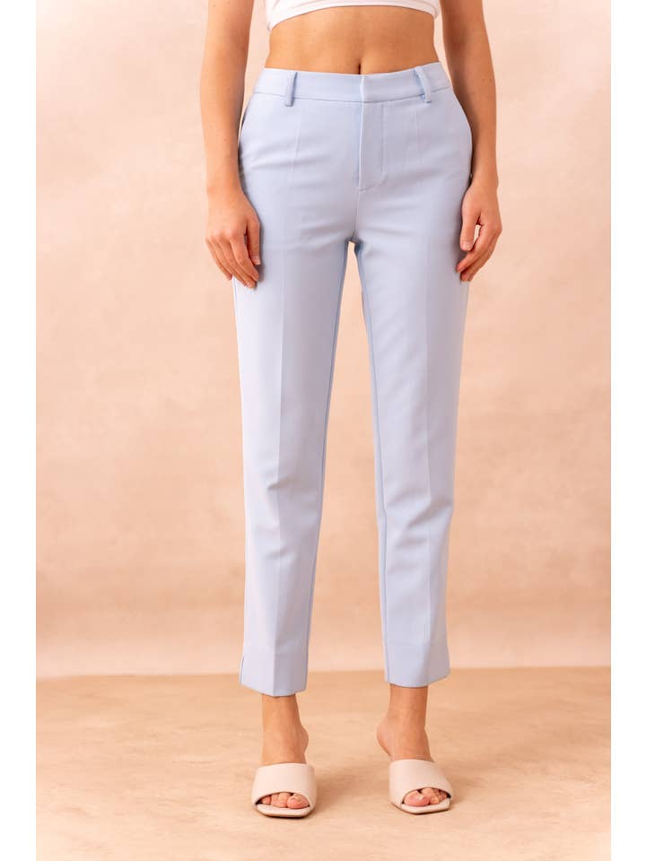 Attentif Paris - Wholesale Broek - Dames - Attentif Paris tijdloze high-waisted sigarettenbroek3