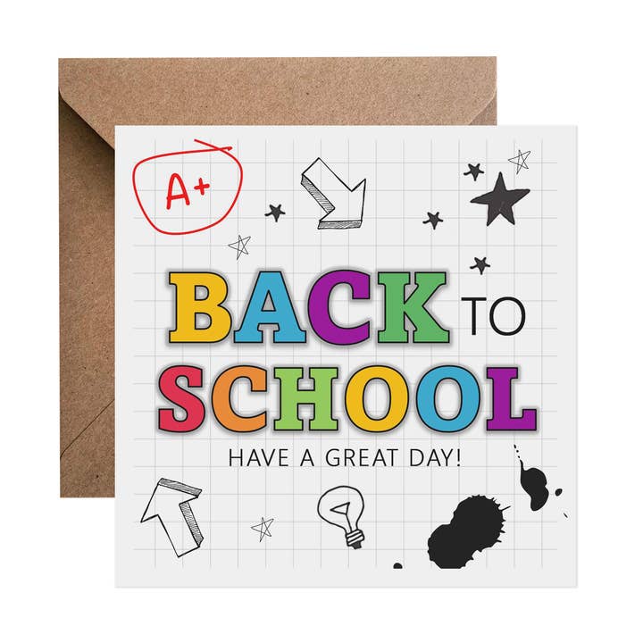 Back To School Card for wholesale by PMPrinted