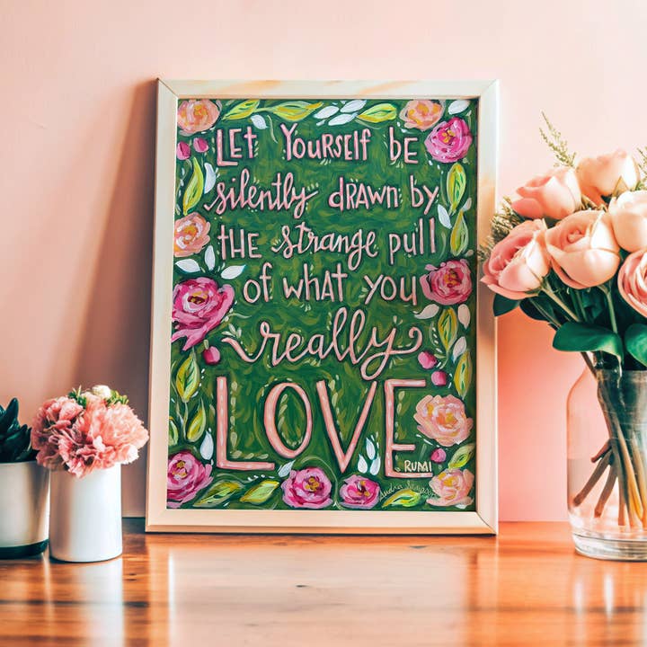 Inspirational Quote Wall Art, Typography, Dopamine Decor, Colorful Poster, Happy Art Prints for wholesale by Audra Style