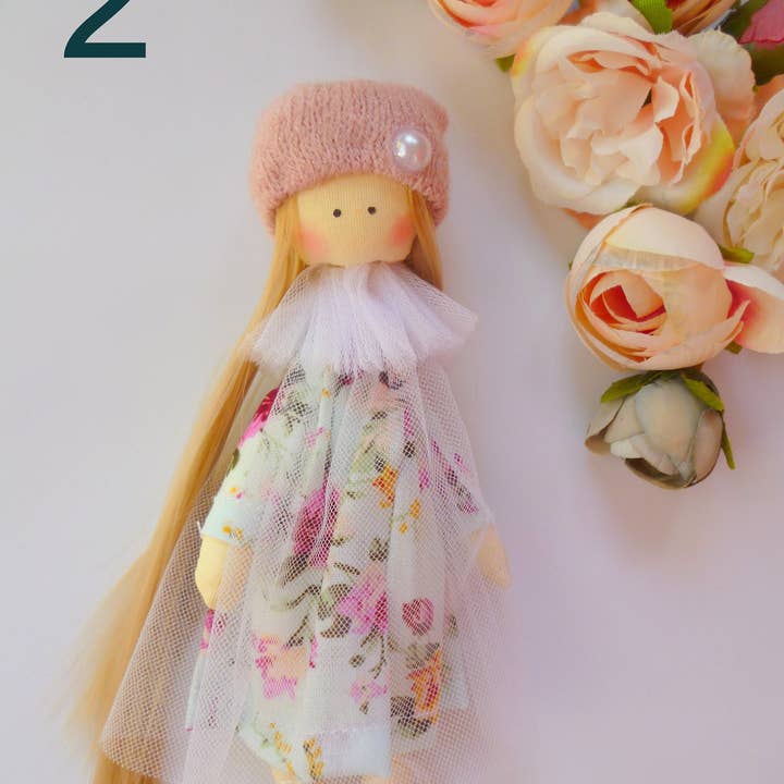 ChernikovaNataliya - Wholesale Doll – Kids - Small Doll, Shabby Cloth Dolls, Mini Rag Doll, Textile Pocke