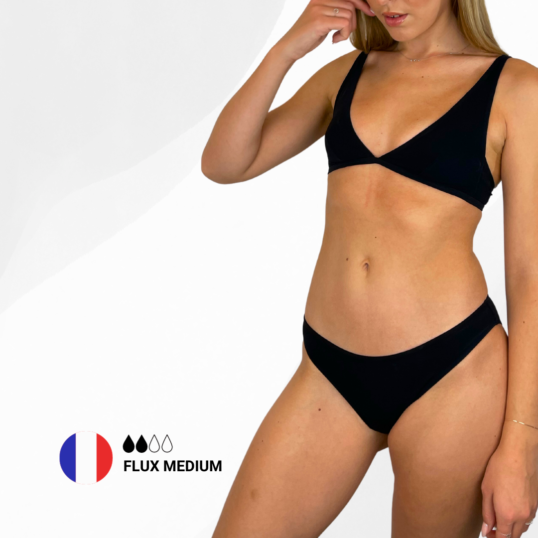 Plim Underwear - Wholesale Period Underwear - Women's - Medium menstrual bikini bottoms1