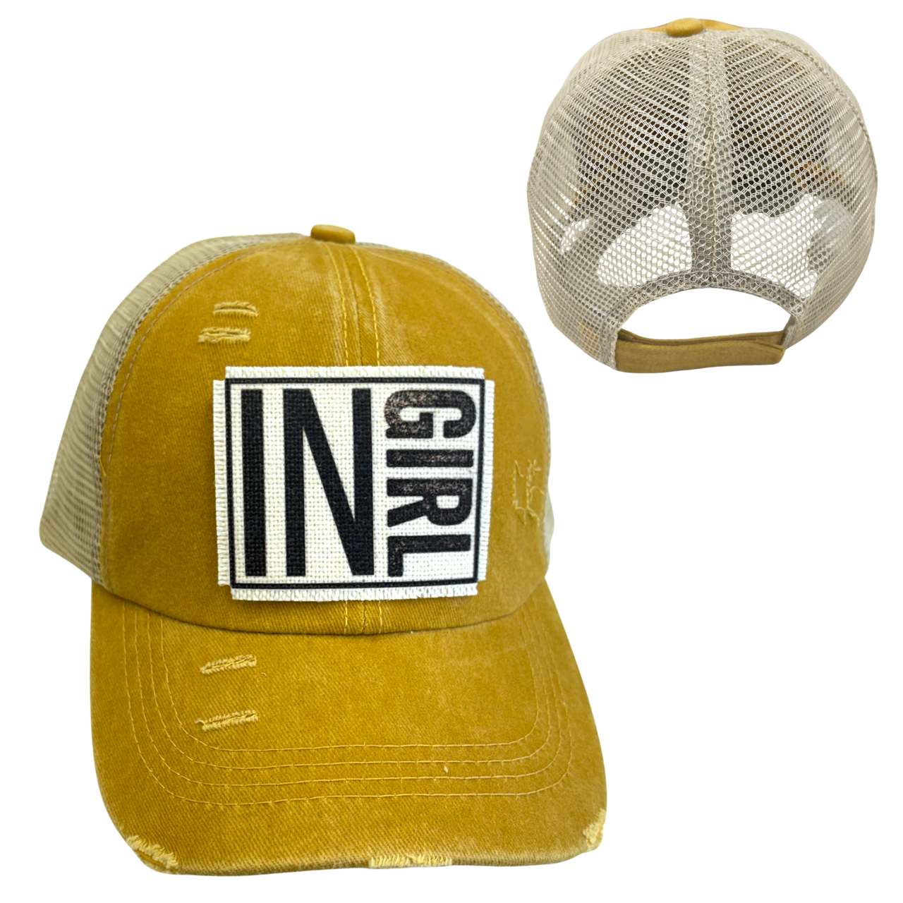 dkhandmade - Vente Casquette queue de cheval – femme - CHAPEAUX INDIANA POUR FILLE5