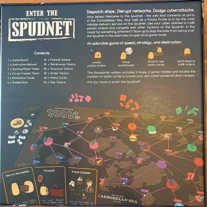 InDiPro - Wholesale Board Game - Enter the Spudnet