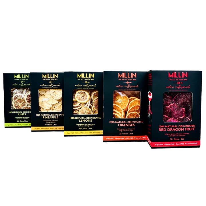 100% Natural Dehydrated Fruits - Set of 5 for wholesale by MILLIN