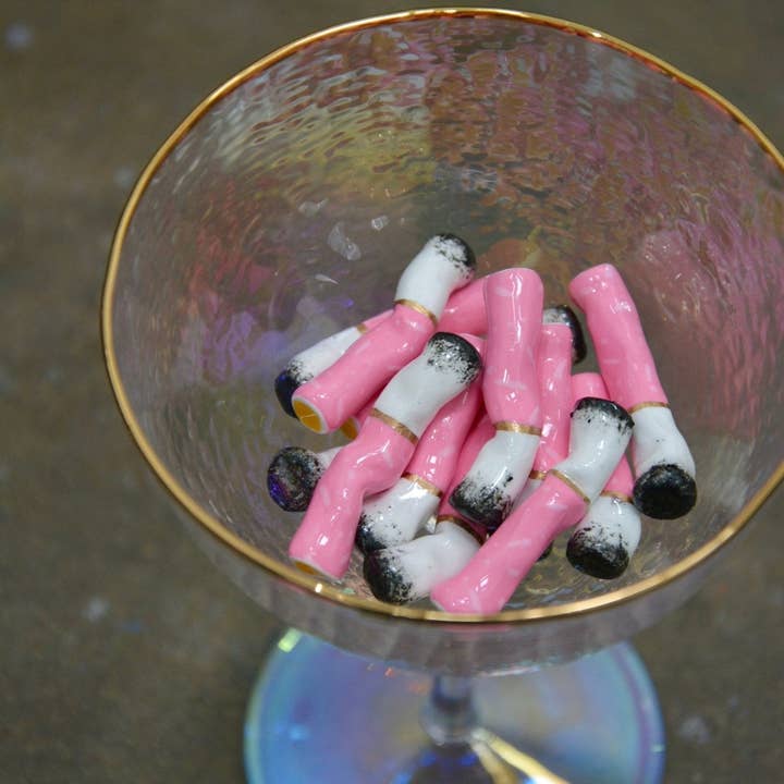 House of Savage - Vendita all'ingrosso Decorazioni da tavolo - SIGARETTE ROSA - SET DI TRE1