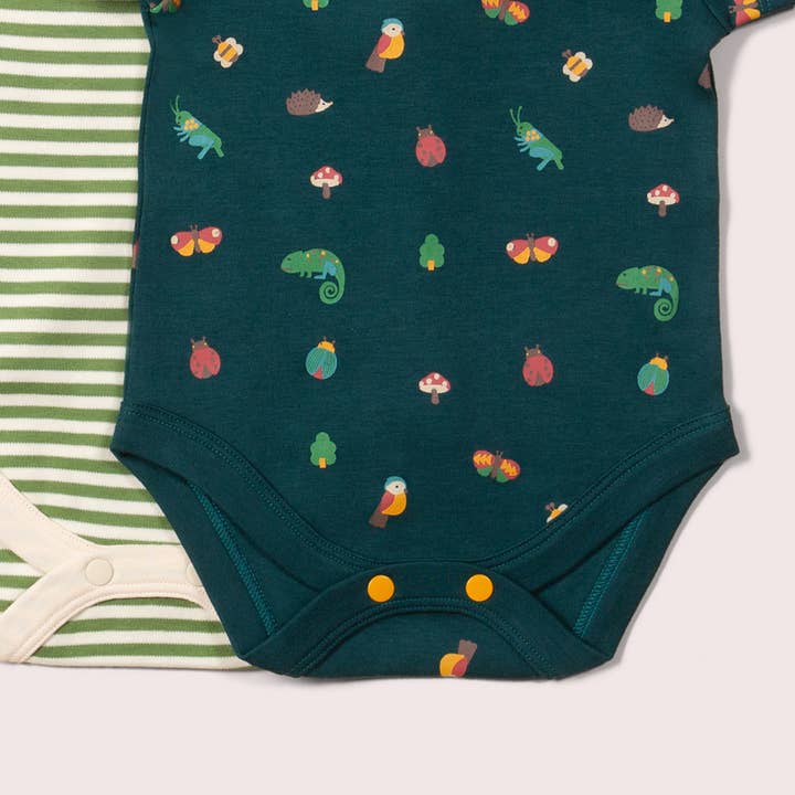 Mini Marvels Organic Baby Bodysuit Set - 2 Pack for wholesale on Faire