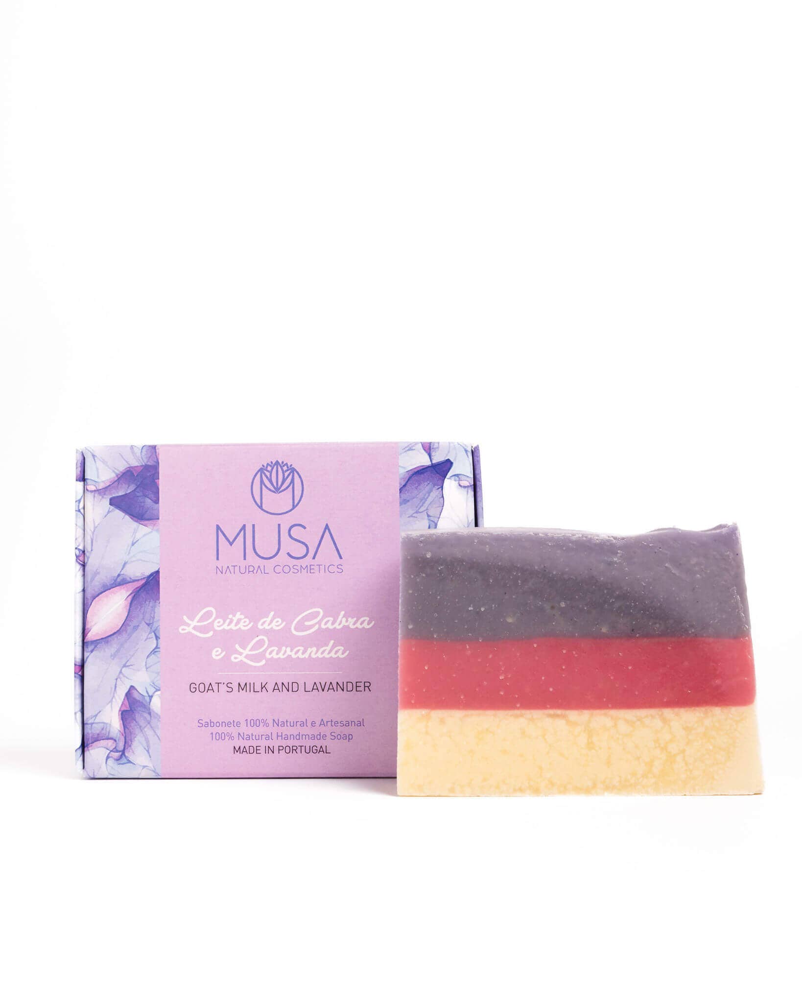 MUSA Natural Cosmetics - Wholesale Bar Soap - Goat Milk And Lavender Soap1