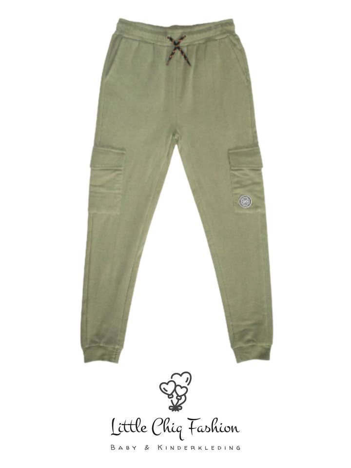 LewyLou NO4 Jogger verde por atacado de Little Chiq