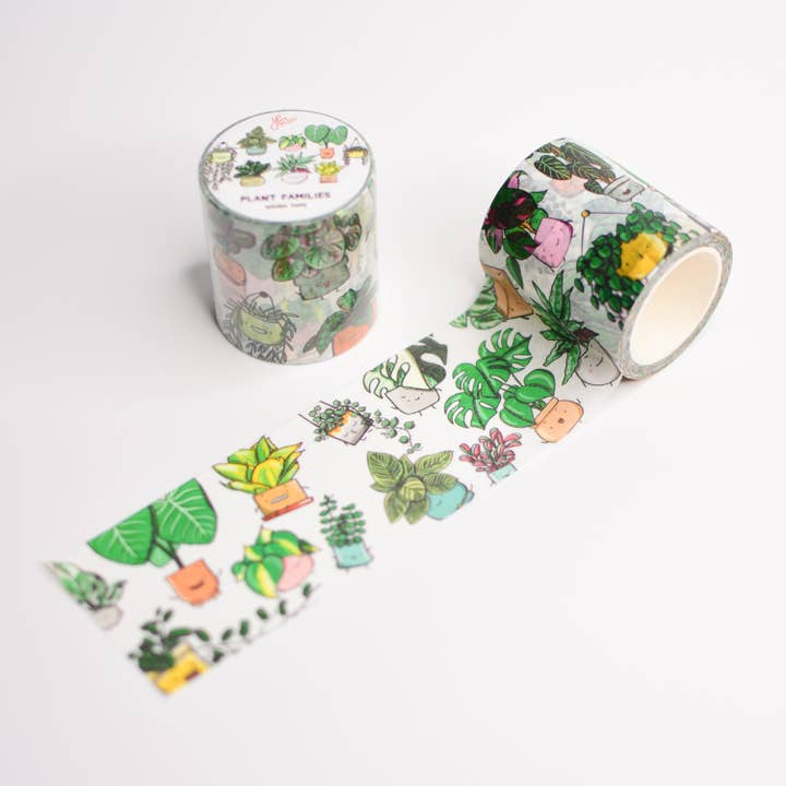 Plant Family Washi Tape (Wide) for wholesale by Home by Faith
