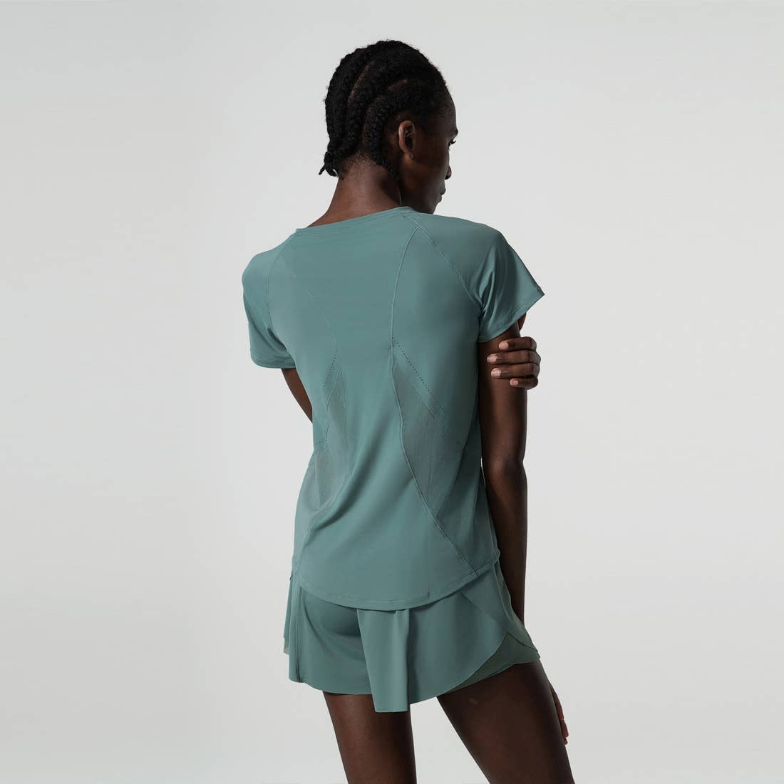 Sodalemon - Wholesale Athletic Top - Women's - Loose Breathable Yoga Wear Sport Breathable T-Shirt6