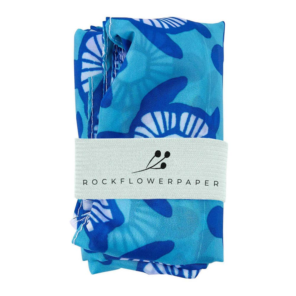 rockflowerpaper – wholesale Grocery/shopping bag – Turtles blu Reusable Shopping Bag4