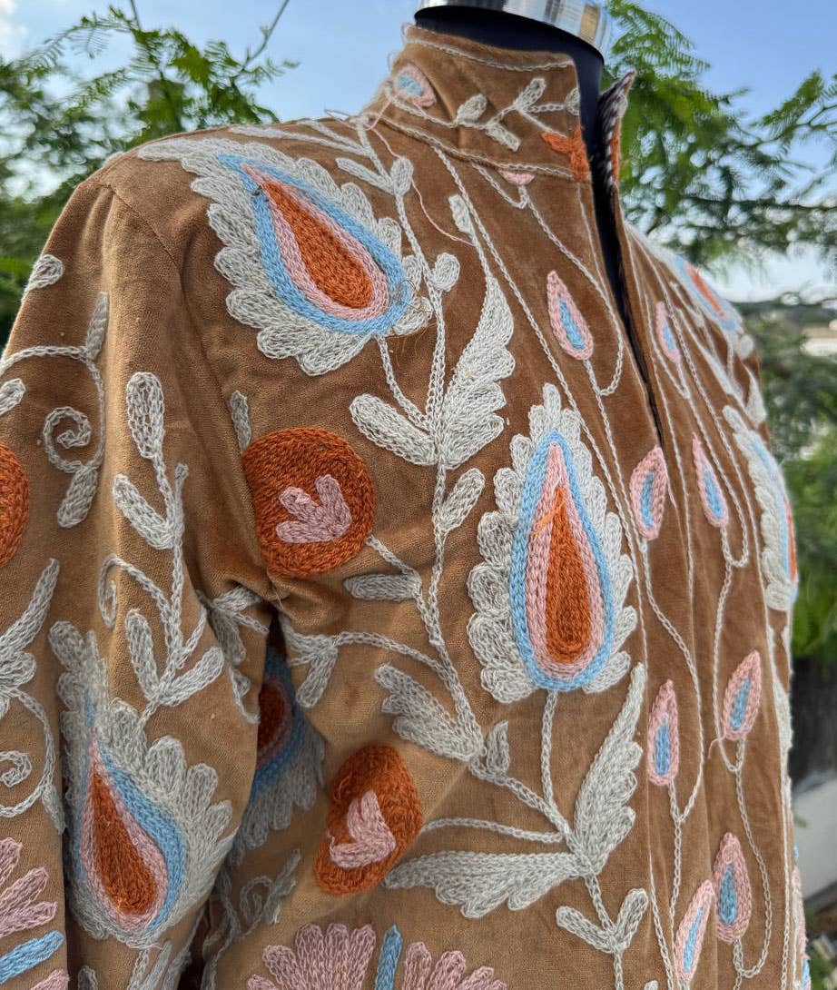 bhavnas boutique - Wholesale Jas - Dames - Borduurkatoenen Suzani Jas Boheemse Stijl Jas 4