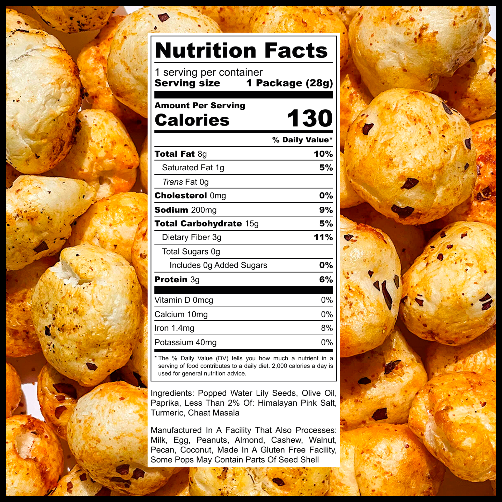 Karma Wellness Kitchen - Wholesale Puffed Snack - Spicy Masala Karma Pops2