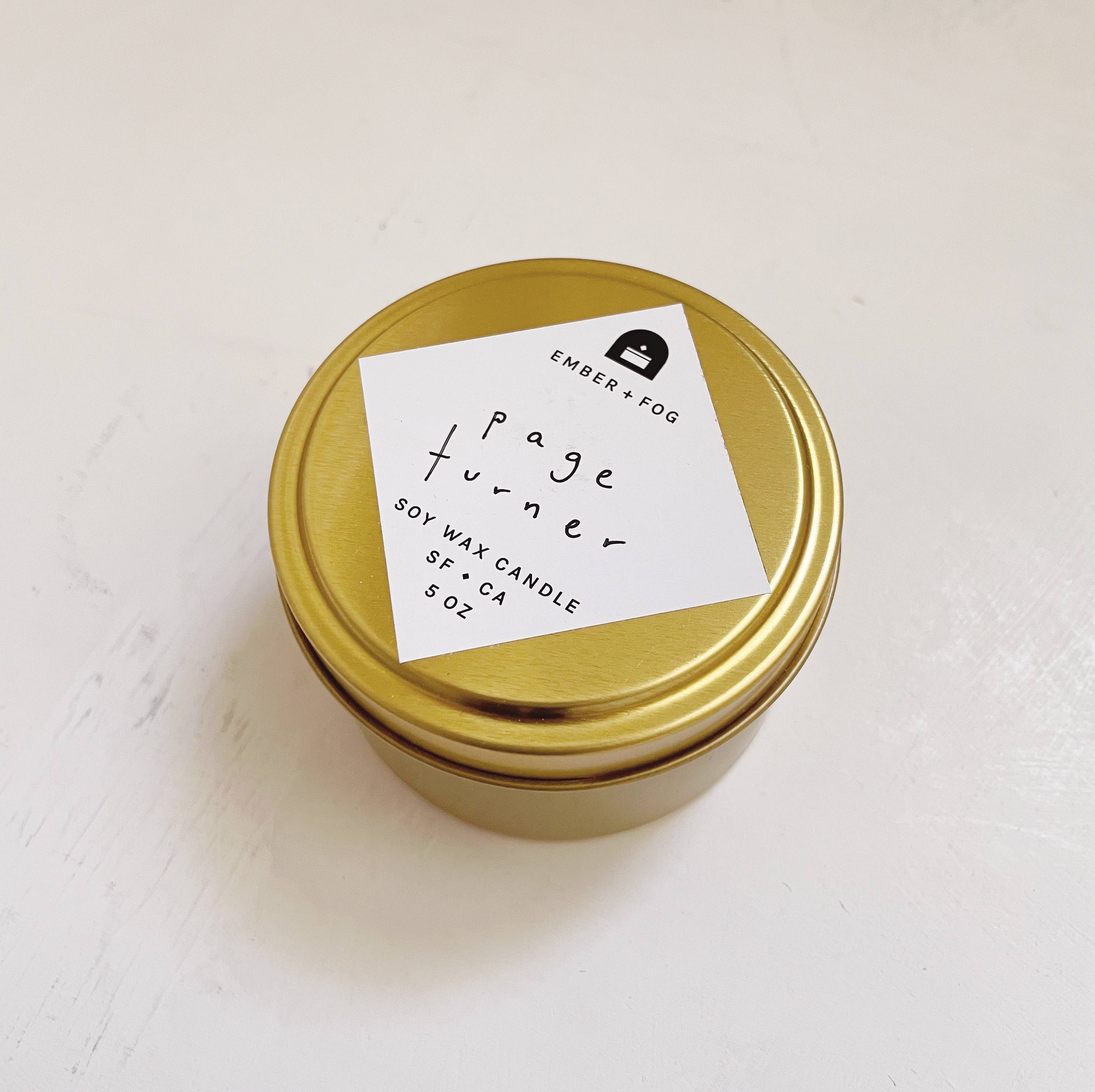 Ember + Fog - Wholesale Travel Candles - Page Turner - 5 oz Soy Candle (Pack of 3)1